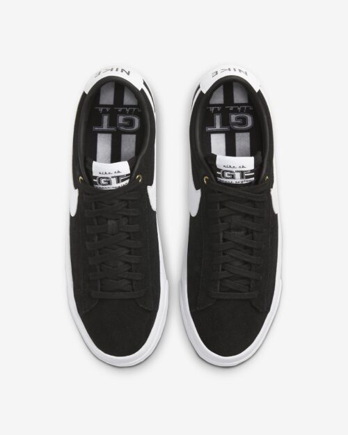 Nike SB Blazer GT Black White - Image 2
