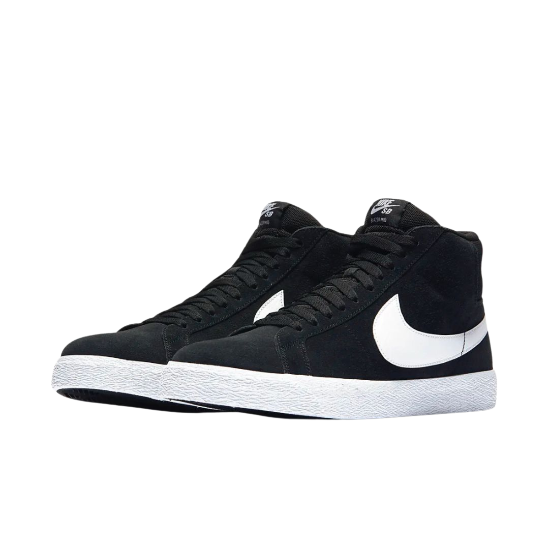 image1 (1) Blazer Mid Black White - Image 1