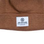 Heavy Knit Beanie Brown - Image 2