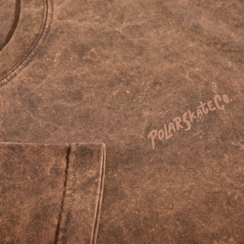Acid Tee Surf Logo Brown - Image 3
