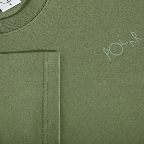 Contrast Stroke Logo Moss Green - Image 3