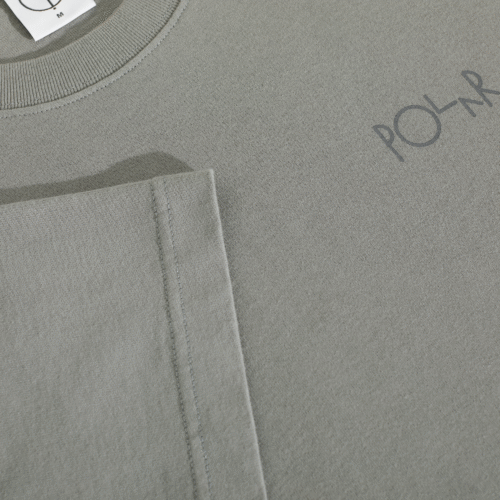 Contrast Tee Stroke Logo Grey - Image 3