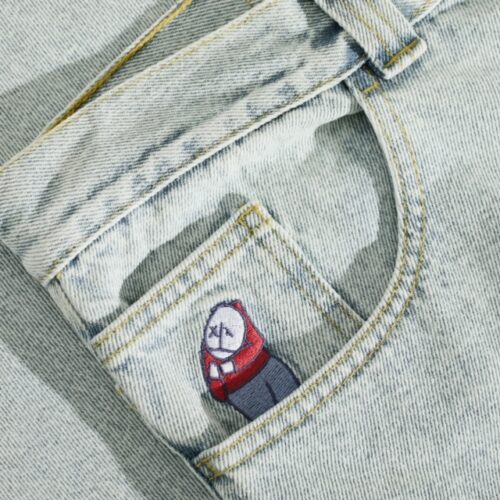 Big Boy Pants OG LOGO Light Blue - Image 5