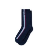 Business Socks Side Stripe Navy