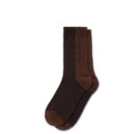 Rib Socks Uniform Brown