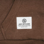 Alliance Zip Hoody Brown - Image 2