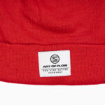 Heavy Knit Beanie Red - Image 2