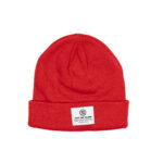 Heavy Knit Beanie Red