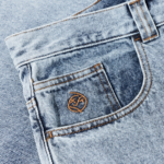 Big Boy Shorts Heavy Washed Blue - Image 4