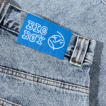 Big Boy Shorts Heavy Washed Blue - Image 5
