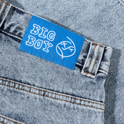 Big Boy Shorts Heavy Washed Blue - Image 5
