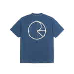 Contrast Tee Stroke Logo Grey Blue - Image 2