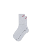 Large Rib Socks College Heather Grey