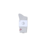 Large Rib Socks College Heather Grey - Image 3
