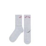 Large Rib Socks College Heather Grey - Image 2