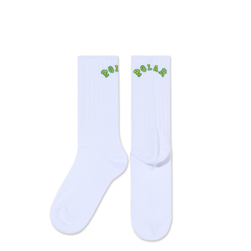 Large Rib Socks College White - Image 2