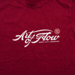 Round Neck Tee Burgundy - Image 3