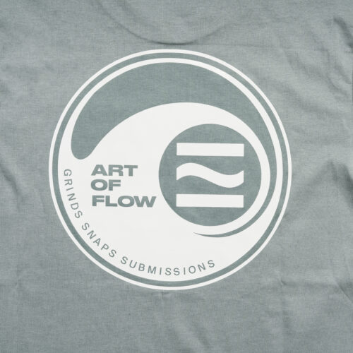 Round Neck Tee Dustyblue - Image 5