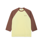 3/4 Sleeve Tee Cinnamon Light Yellow