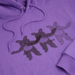 Dave Hoodie Different in the end Ultraviolet - Image 3