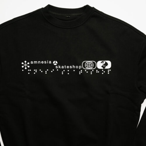Braille Crewneck Black - Image 2