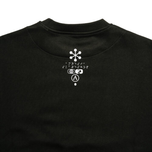 Braille Crewneck Black - Image 4