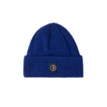 Lines Merino Beanie Egyptian Blue